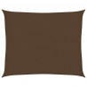 Żagiel przeciwsłoneczny, 160 g/m², brązowy, 2,5x3 m, HDPE