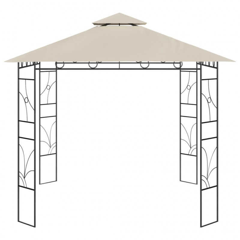 Altana, 3x3x2,7 m, kremowa, 160 g/m²