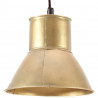 Lampa wisząca, 25 W, kolor mosiądzu, okrągła, 17 cm, E27