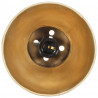 Lampa wisząca, 25 W, kolor mosiądzu, okrągła, 17 cm, E27