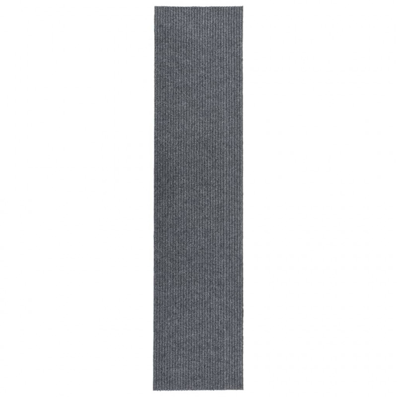 Dywanik pochłaniający zabrudzenia, 100x450 cm, szary