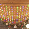 Lampki świąteczne, 20 m, 200 kolorowych diod LED, 8 funkcji