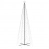 Choinka stożkowa, 1400 kolorowych diod LED, 160x500 cm