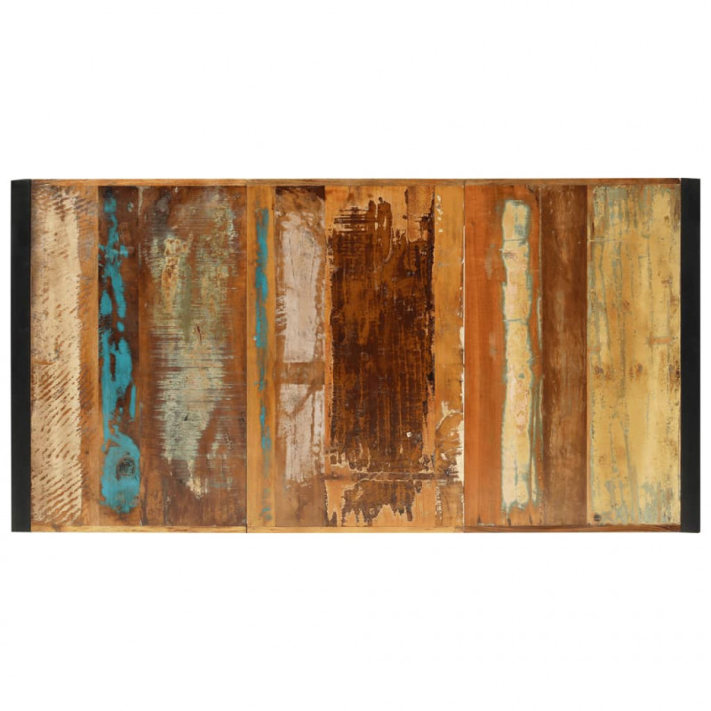 Stół, 175x90x76 cm, lite drewno z odzysku