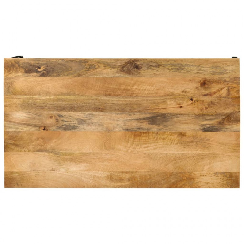 Stolik kawowy, 100x55x35 cm, lite drewno mango