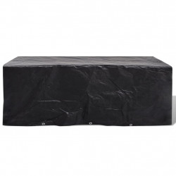 Pokrowce na meble ogrodowe dla 8 osób, 2 szt., 10 oczek