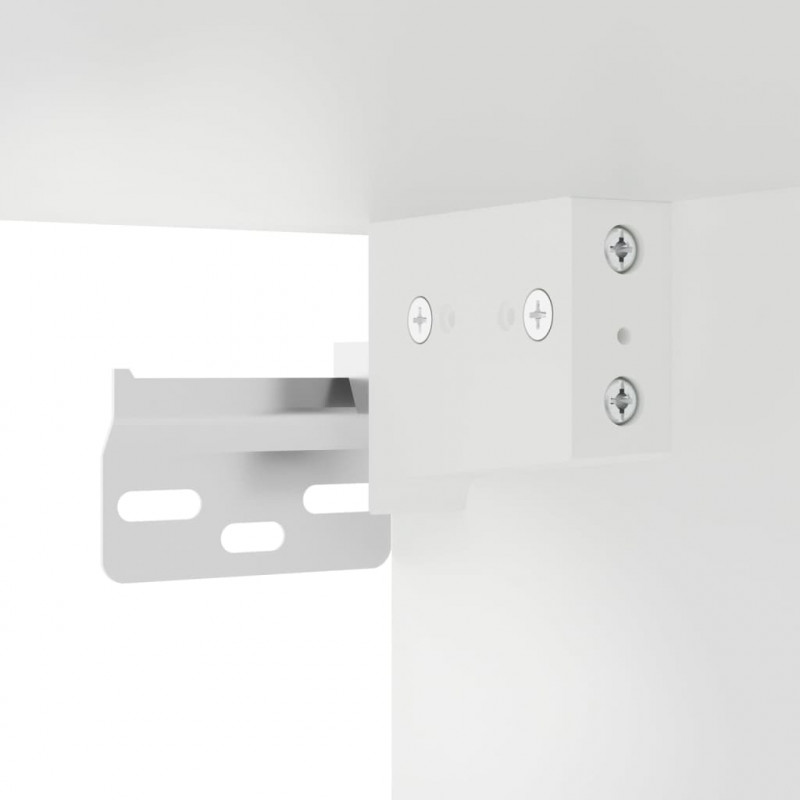 3-częściowy zestaw szafek telewizyjnych, biały