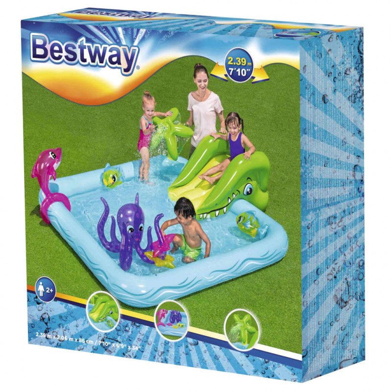 Bestway Brodzik do zabawy Fantastic Aquarium, 239x206x86 cm