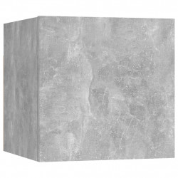 Szafka nocna, szarość betonu, 30,5x30x30 cm