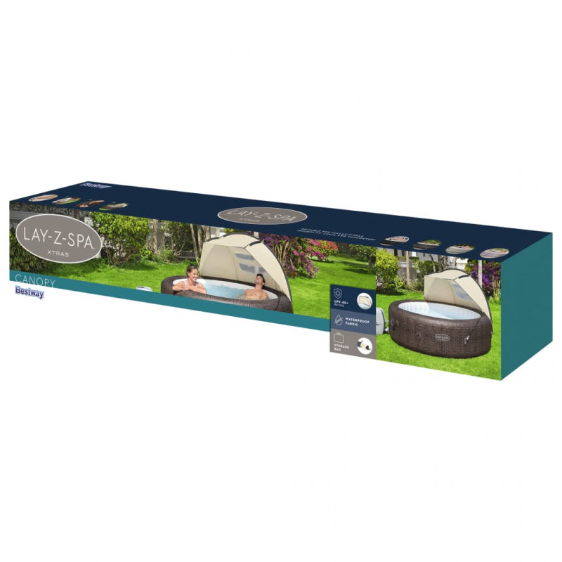Bestway Zadaszenie do basenu spa Lay-Z-Spa, 183x94x109 cm