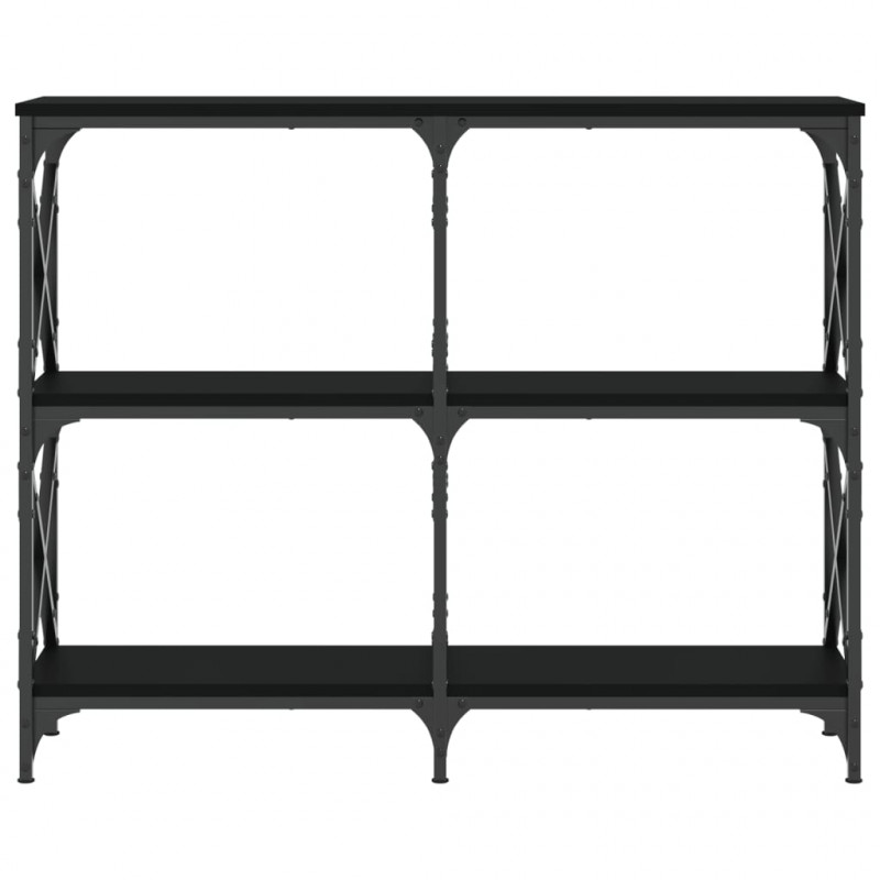Stolik konsolowy, czarny, 100x28x80,5 cm
