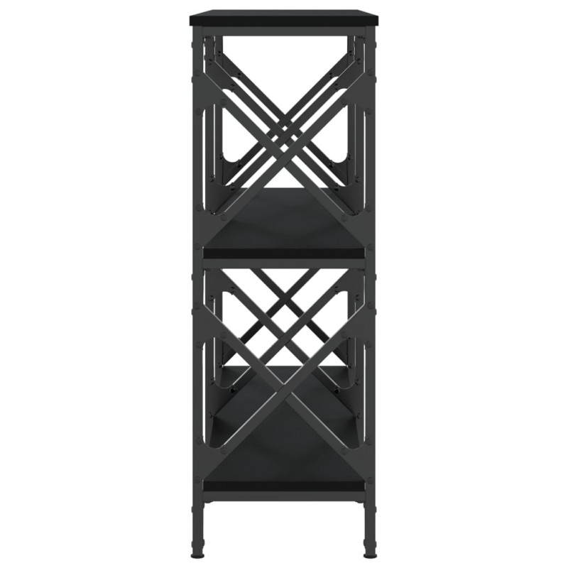 Stolik konsolowy, czarny, 100x28x80,5 cm