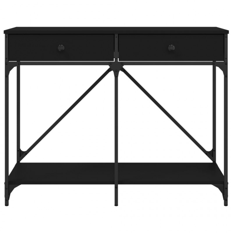Stolik konsolowy, czarny, 100x39x78,5 cm