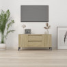 Szafka pod TV, dąb sonoma, 102x44,5x50 cm