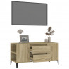 Szafka pod TV, dąb sonoma, 102x44,5x50 cm