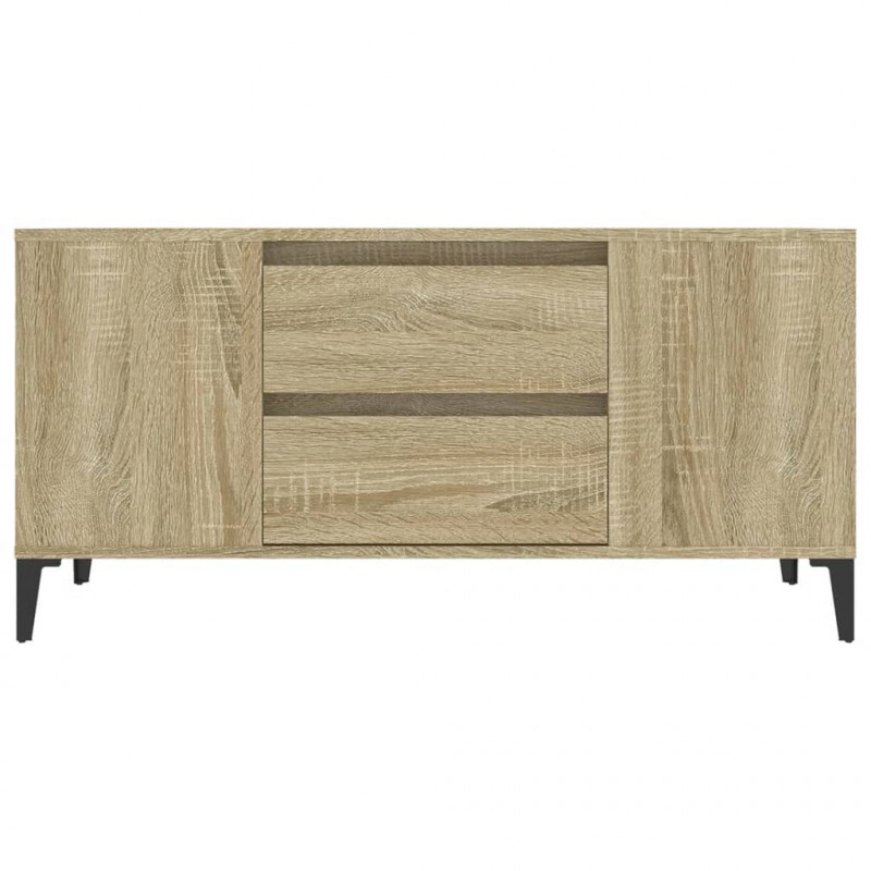 Szafka pod TV, dąb sonoma, 102x44,5x50 cm