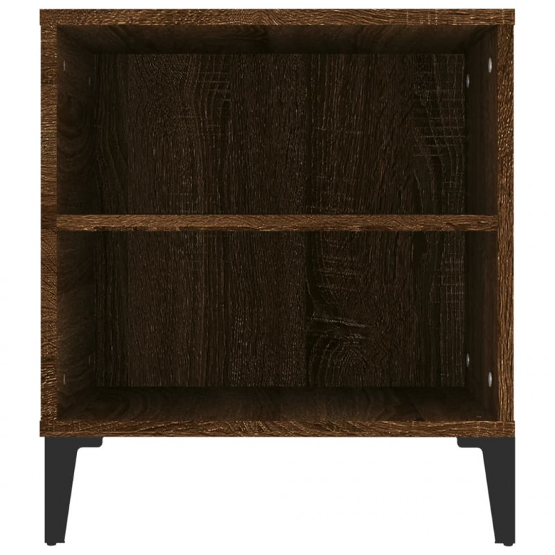 Szafka pod TV, brązowy dąb, 102x44,5x50 cm