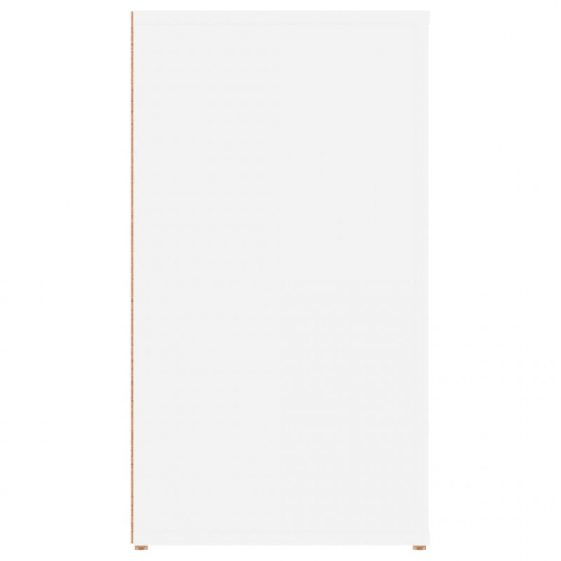 Szafka, biała, 100x33x59,5 cm, materiał drewnopochodny