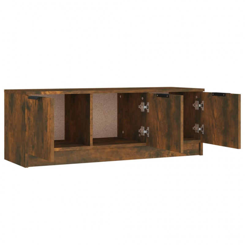 Szafka pod TV, przydymiony dąb, 197x35x52 cm