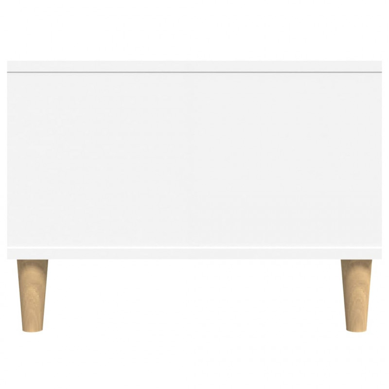 Stolik kawowy, biały 90x50x36,5 cm, materiał drewnopochodny