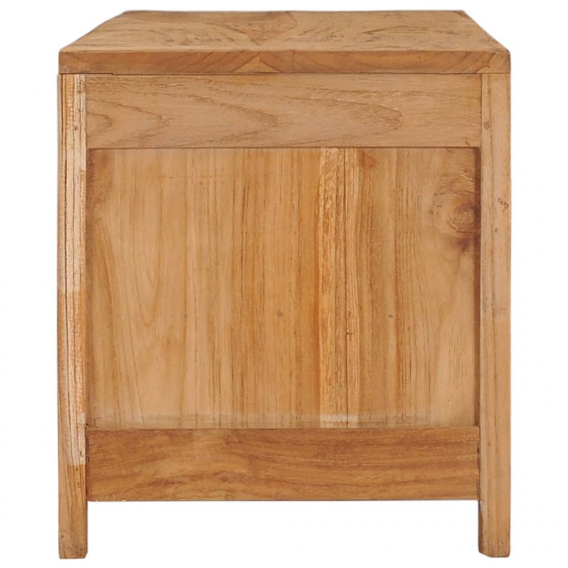 Szafka pod telewizor, 100x30x35 cm, lite drewno tekowe