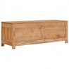 Szafka pod telewizor, 100x30x35 cm, lite drewno tekowe