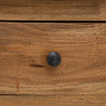 Kredens, mahoń, 100x30x50 cm