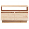 Szafka pod telewizor, 60x35x37 cm, lite drewno sosnowe