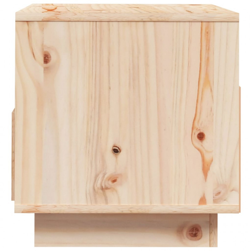 Szafka pod telewizor, 60x35x37 cm, lite drewno sosnowe