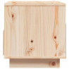 Szafka pod telewizor, 60x35x37 cm, lite drewno sosnowe
