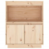 Szafka, 60 x 34 x 75 cm, lite drewno sosnowe