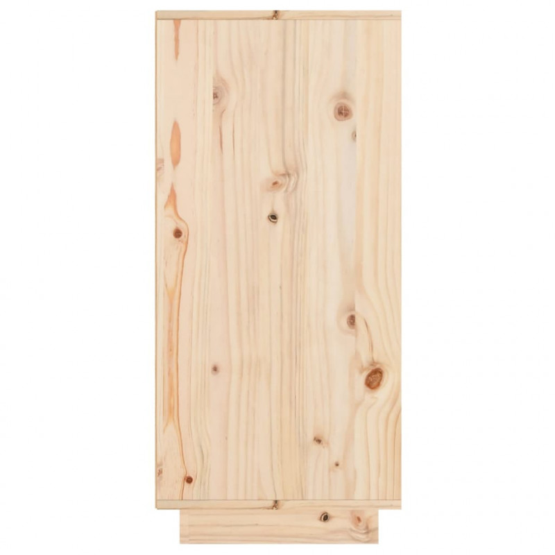 Szafka, 60 x 34 x 75 cm, lite drewno sosnowe