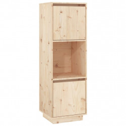 Szafka, 38x35x117 cm, lite drewno sosnowe