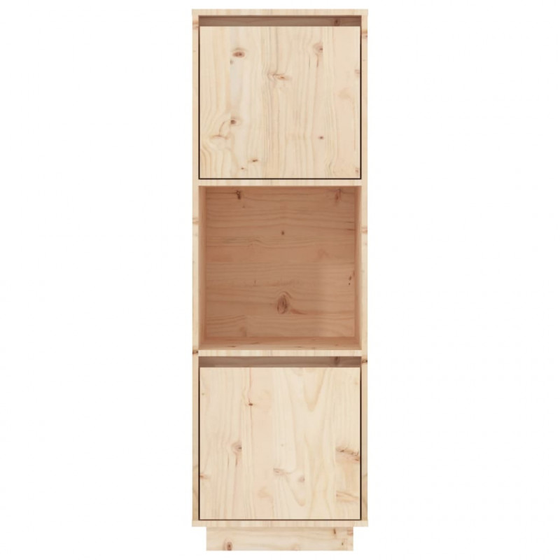 Szafka, 38x35x117 cm, lite drewno sosnowe