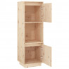 Szafka, 38x35x117 cm, lite drewno sosnowe