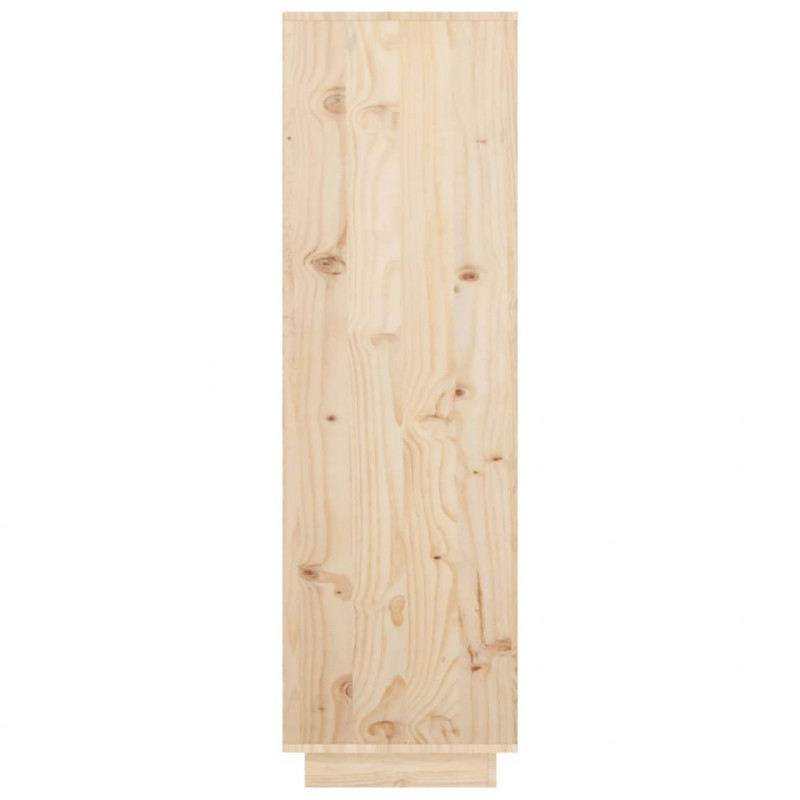 Szafka, 38x35x117 cm, lite drewno sosnowe