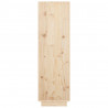 Szafka, 38x35x117 cm, lite drewno sosnowe