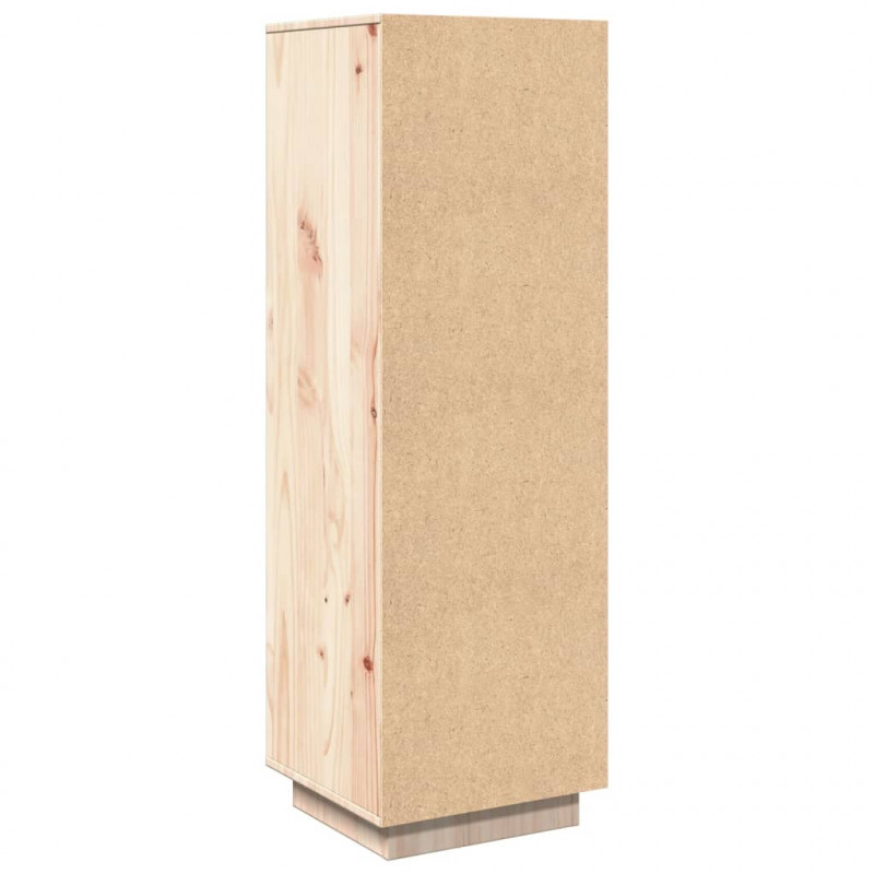Szafka, 38x35x117 cm, lite drewno sosnowe