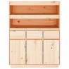 Szafka, 89x40x116,5 cm, lite drewno sosnowe