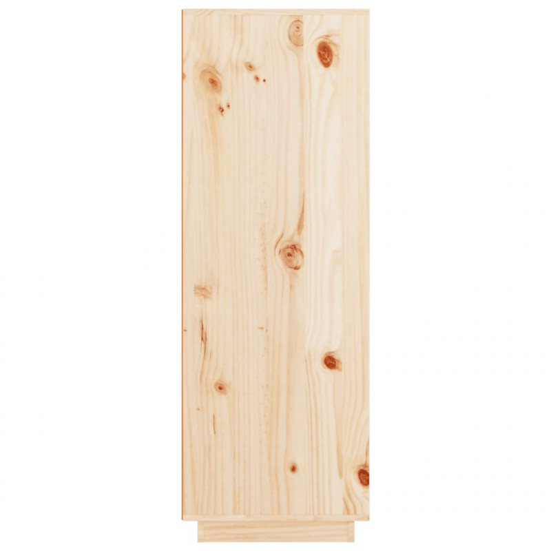 Szafka, 89x40x116,5 cm, lite drewno sosnowe