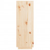 Szafka, 89x40x116,5 cm, lite drewno sosnowe