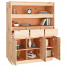 Szafka, 89x40x116,5 cm, lite drewno sosnowe