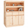 Szafka, 89x40x116,5 cm, lite drewno sosnowe
