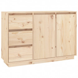 Szafka, 111x34x75 cm, lite drewno sosnowe