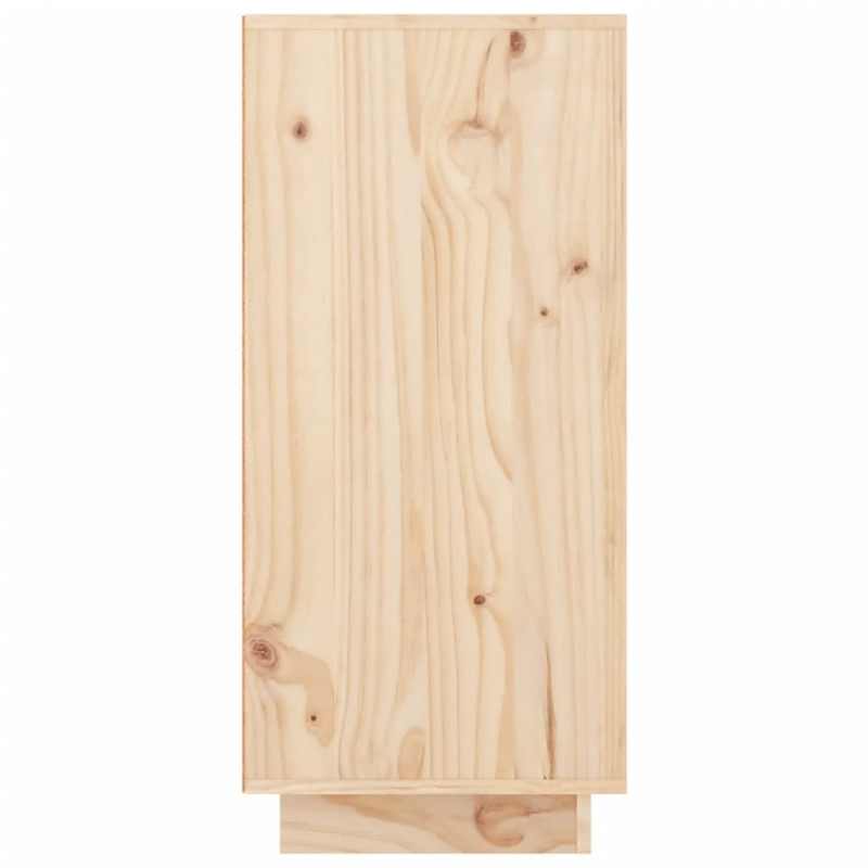 Szafka, 111x34x75 cm, lite drewno sosnowe