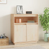 Szafka, 70x34x80 cm, lite drewno sosnowe