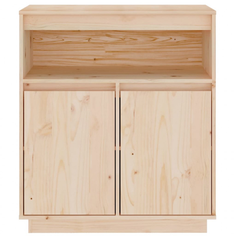 Szafka, 70x34x80 cm, lite drewno sosnowe
