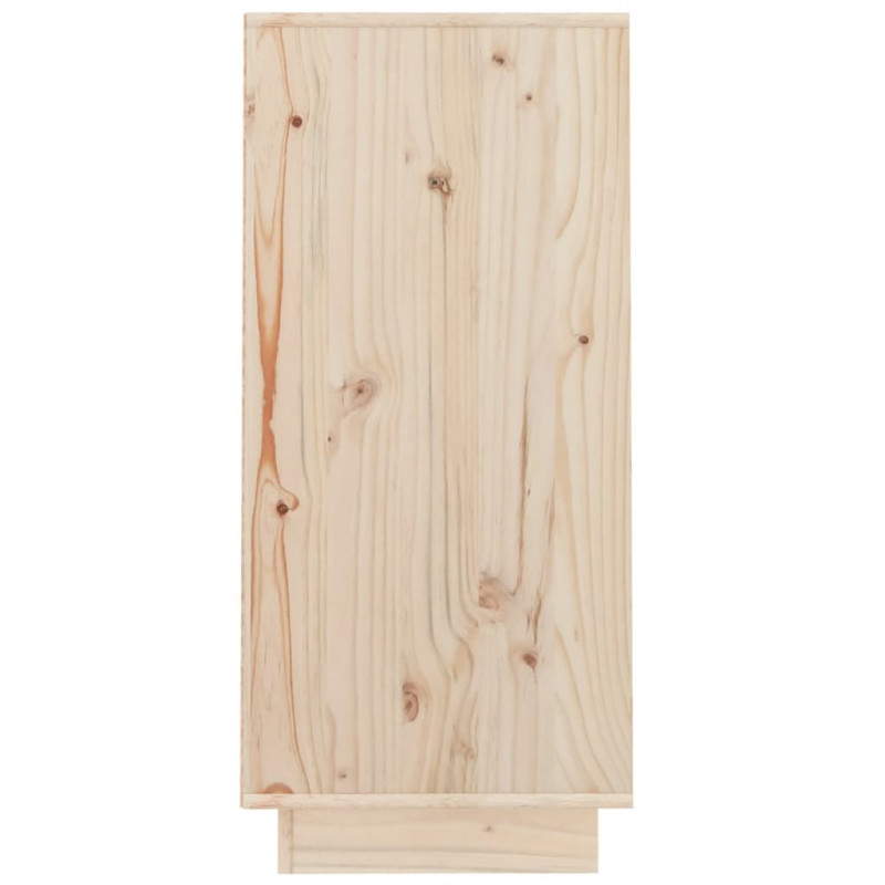 Szafka, 60x34x75 cm, lite drewno sosnowe