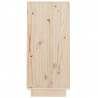 Szafka, 60x34x75 cm, lite drewno sosnowe