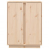 Szafka, 60x35x80 cm, lite drewno sosnowe